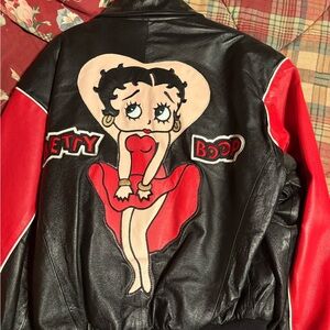 Extremely rare Montana Toons 
Betty Boop Leather Jacket